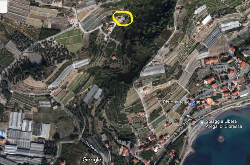 Villa Del Mare Ligure Elvezia Santo Stefano al Mare Bagian luar foto
